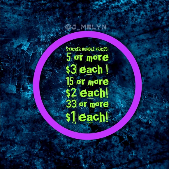 Devilish Grin Single Decor Accent Waterproof Sticker - Picture 2 of 5